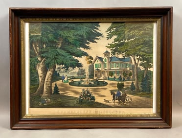 Thomas Kelly Summer Scene in the Country Lithograph