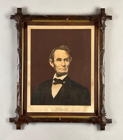 Bingham and Dodd Abraham Lincoln Portrait Lithograph