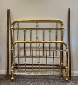 Vintage Brass Bed