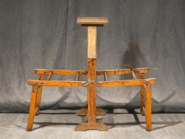 Antique Wringer Household Laundry Washtub Stand