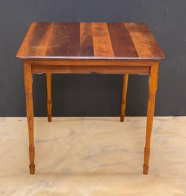 Antique Cherry Sapwood Folding Table