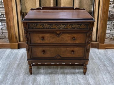Antique Berkey and Gay Wood Dresser