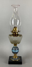 Antique Ornate Oil Lamp