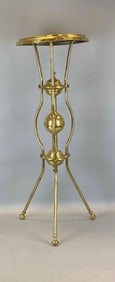 Antique Brass Plated Plant Stand