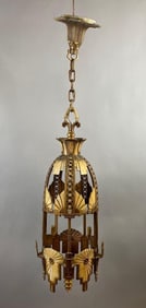Art Deco Williamson / Beardslee Hanging Light Fixture
