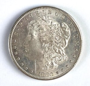 1880-S US $1 Morgan Silver Dollar