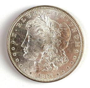 1881-S US $1 Morgan Silver Dollar