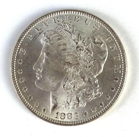 1883 US $1 Morgan Silver Dollar