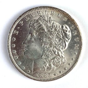 1885-O US $1 Morgan Silver Dollar