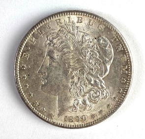 1890-S US $1 Morgan Silver Dollar