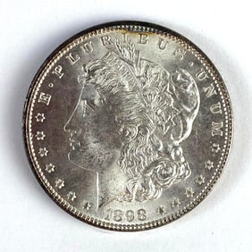 1898 US $1 Morgan Silver Dollar