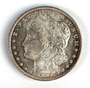 1904-O US $1 Morgan Silver Dollar