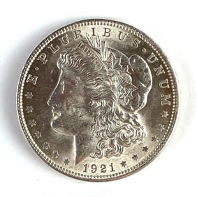 1921 US $1 Morgan Silver Dollar