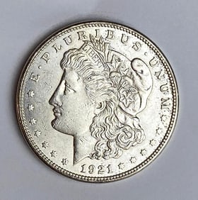 1921-S US $1 Morgan Silver Dollar
