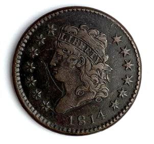 1814 US Classic Head Large Cent