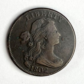 1802 US Draped Bust Large Cent