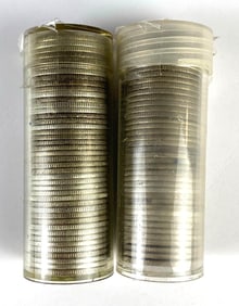 Group of 80 US 1942-1946 Washington Silver Quarters