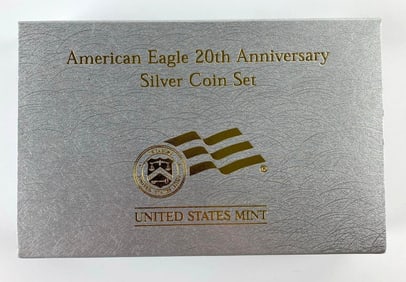 Group of 3 2006 US Mint American Eagle 20th Anniversary Silver Coins