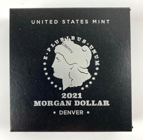 2021 US Mint Denver Morgan Silver Dollar