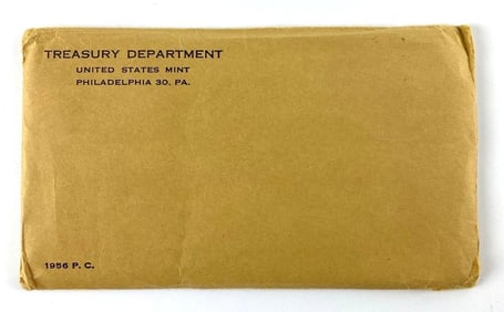1956 Philadelphia Mint US Proof Coin Set