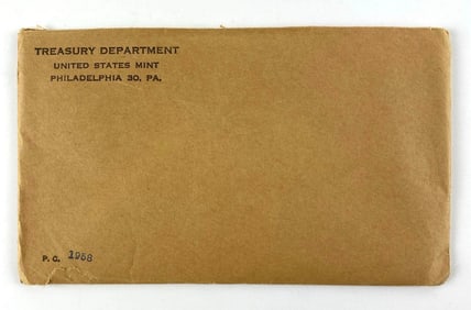1958 Philadelphia Mint US Proof Coin Set