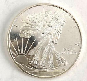 Golden State Mint Silver American Eagle Design 1/2 oz .999 Fine Silver Round