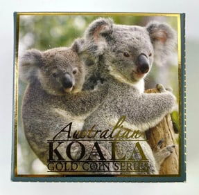 2012 Australia $15 Australian Koala 1/10 oz .999 Gold Coin