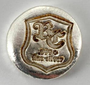 BC 1 oz .999 Silver Round