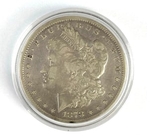 1878-CC US $1 Morgan Silver Dollar
