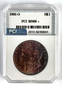 PCI Graded 1902-O US $1 Morgan Silver Dollar MS66+