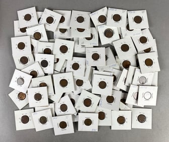 Group of 81 US Lincoln Wheat Cents