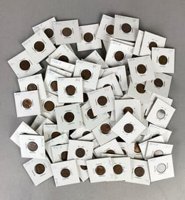 Group of 82 US Lincoln Wheat Cents