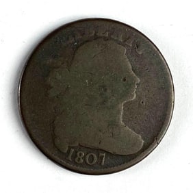 1807 US Draped Bust Large One Cent