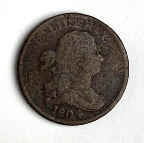 1804 US Draped Bust Half Cent