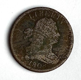 1808 US Draped Bust Half Cent