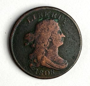 1808 US Draped Bust Half Cent