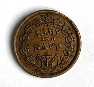 Civil War Era US Army and Navy Federal Union Token