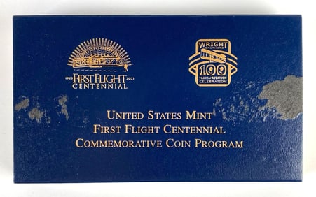 US Mint First Flight Centennial Commemorative Proof Gold $10 Coin 4837oz