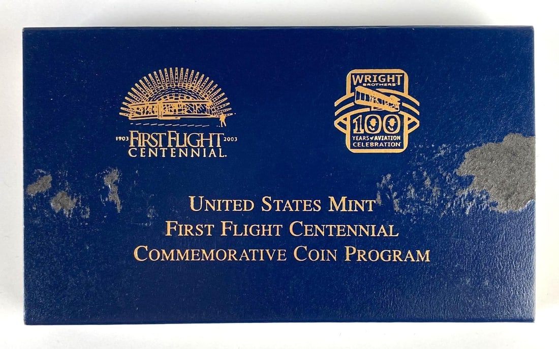 US Mint First Flight Centennial Commemorative Proof Gold $10 Coin 4837oz (1 of 5)
