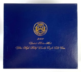 US Mint 2009-W US $20 Ultra High Relief Double Eagle 1oz .999 Fine Gold Coin