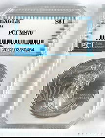 PCI Graded 2014 US $1 Silver Eagle MS70