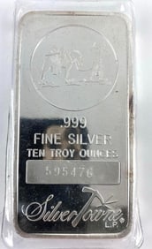SilverTowne Prospector 10 oz .999 Fine Silver Ingot/ Bar