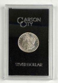 1883 US Mint Uncirculated Carson City Morgan Silver Dollar