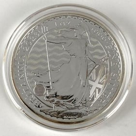 2023 Britannia 1 Oz .999 Fine Silver ?2 Coin