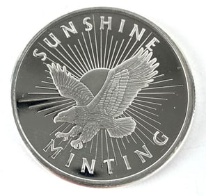 Sunshine Minting Eagle 1 oz .999 Fine Silver Round