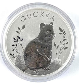 2023 Australia $1 Quokka 1 oz .999 Silver Coin
