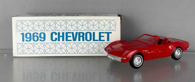 1969 Chevy Corvette Convertible Astro Red Dealership Promo Car