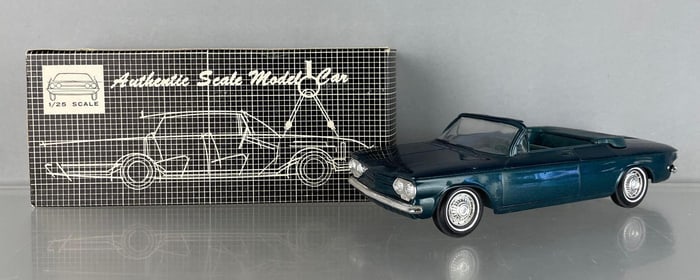 1963 Chevy Corvair Convertible Dealership Promo  Car