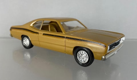 1972 Plymouth Duster Gold Leaf Dealership Promo Car