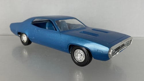 1972 Plymouth Roadrunner True Blue Dealership Promo Car